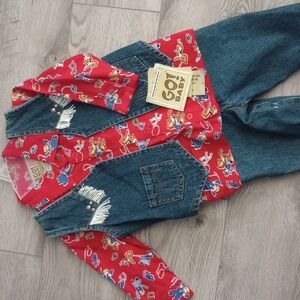 NWT Go Baby 3-piece Western set